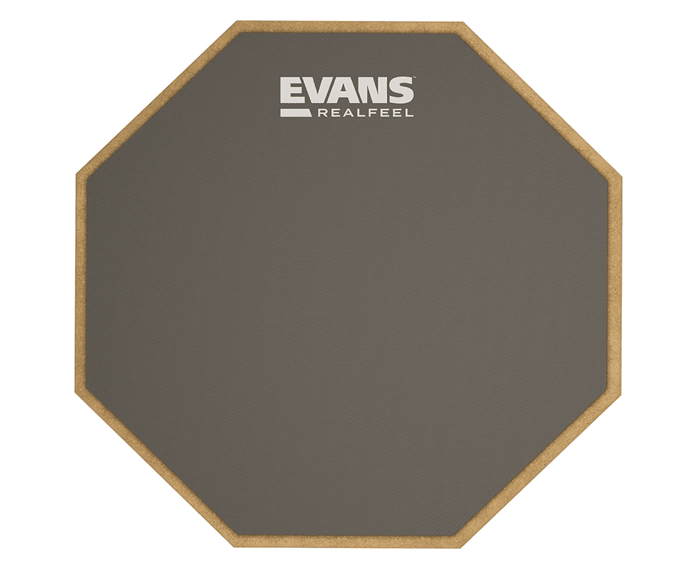 Evans Realfeel 6” Single Sided Practice Pad